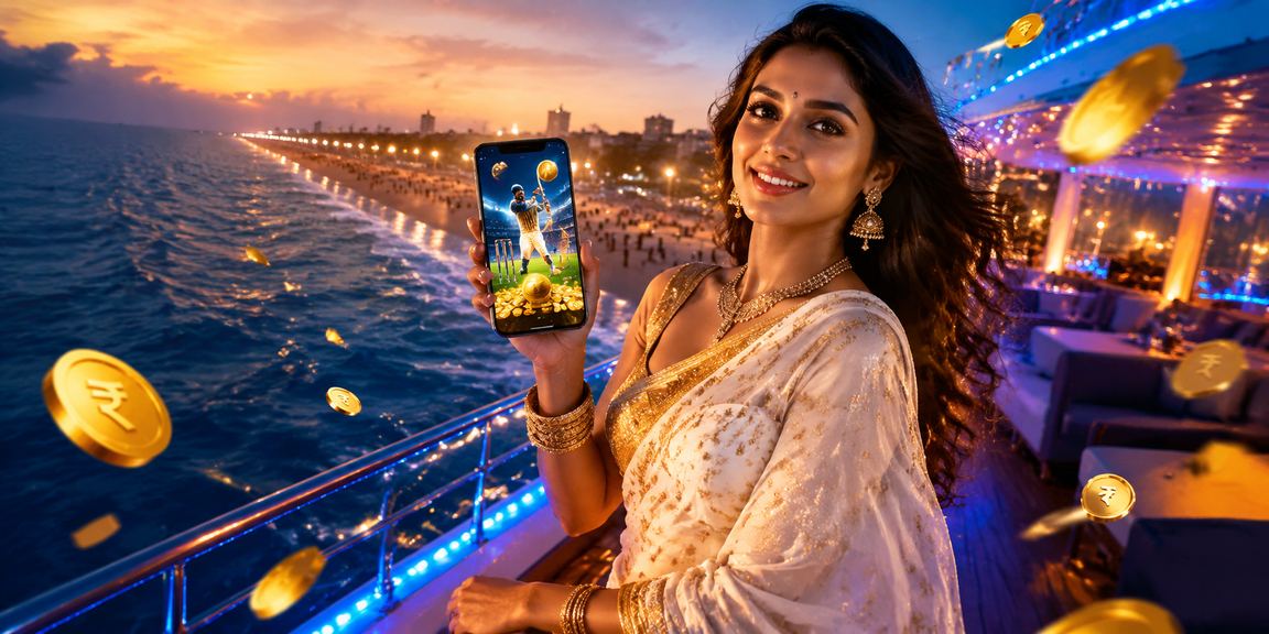 Mobile lottery and cricket betting players enjoying games at Chennai Marina Beach